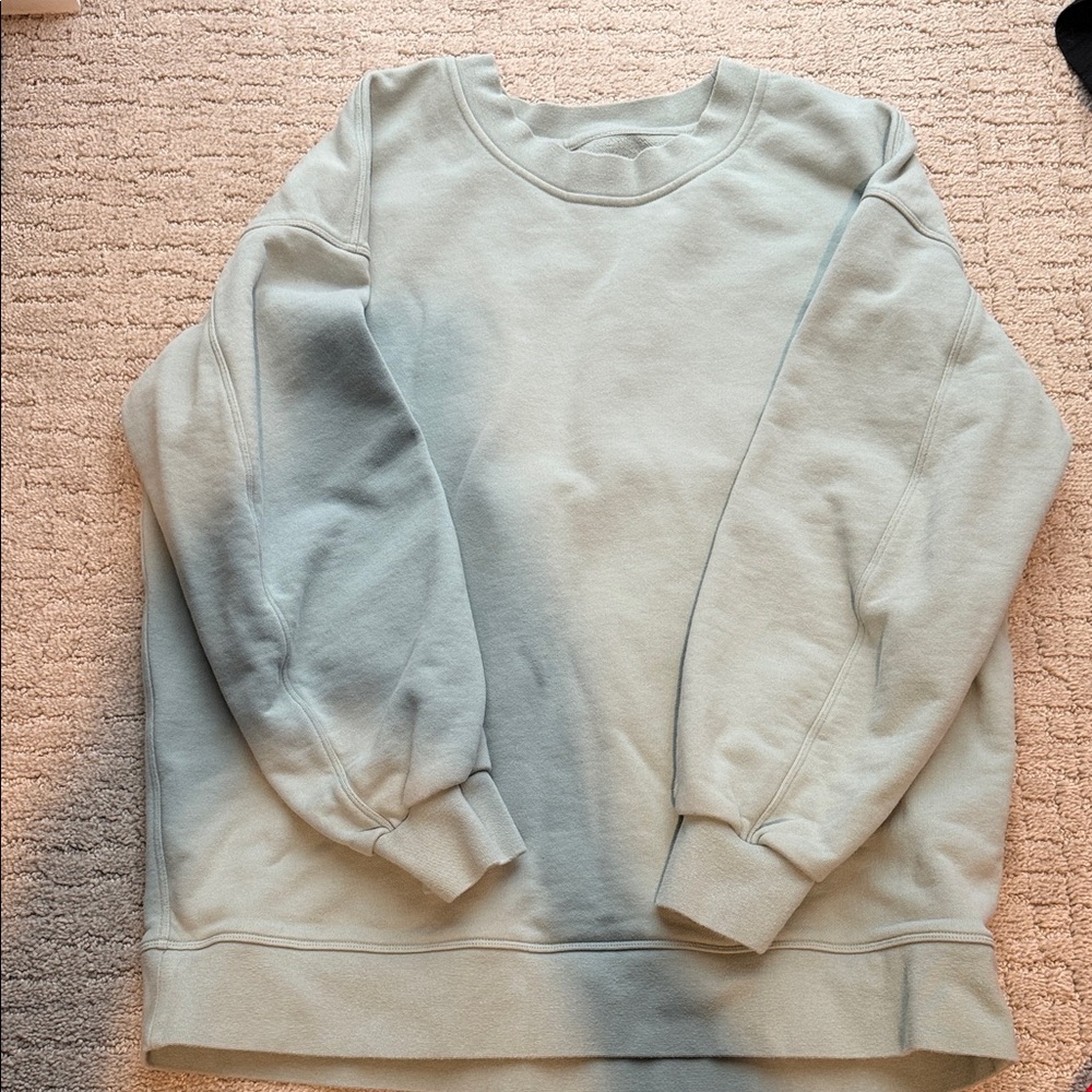 Lululemon Light Teal Sweatshirt